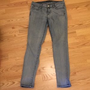 Light wash j brand jeans